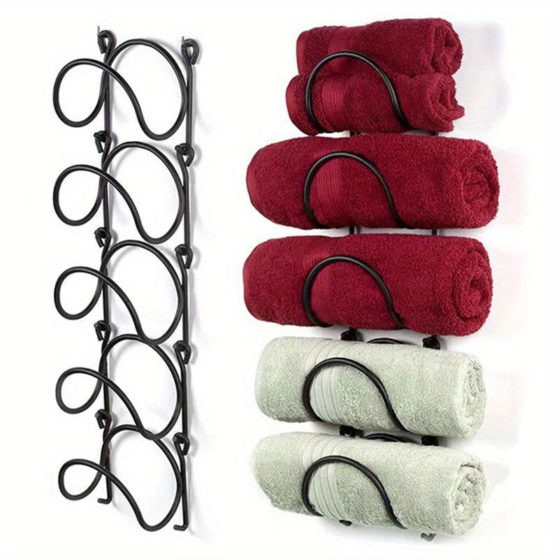 Iron Towel Rack Set