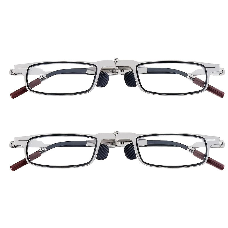 Phone-Attachable Folding Reading Glasses