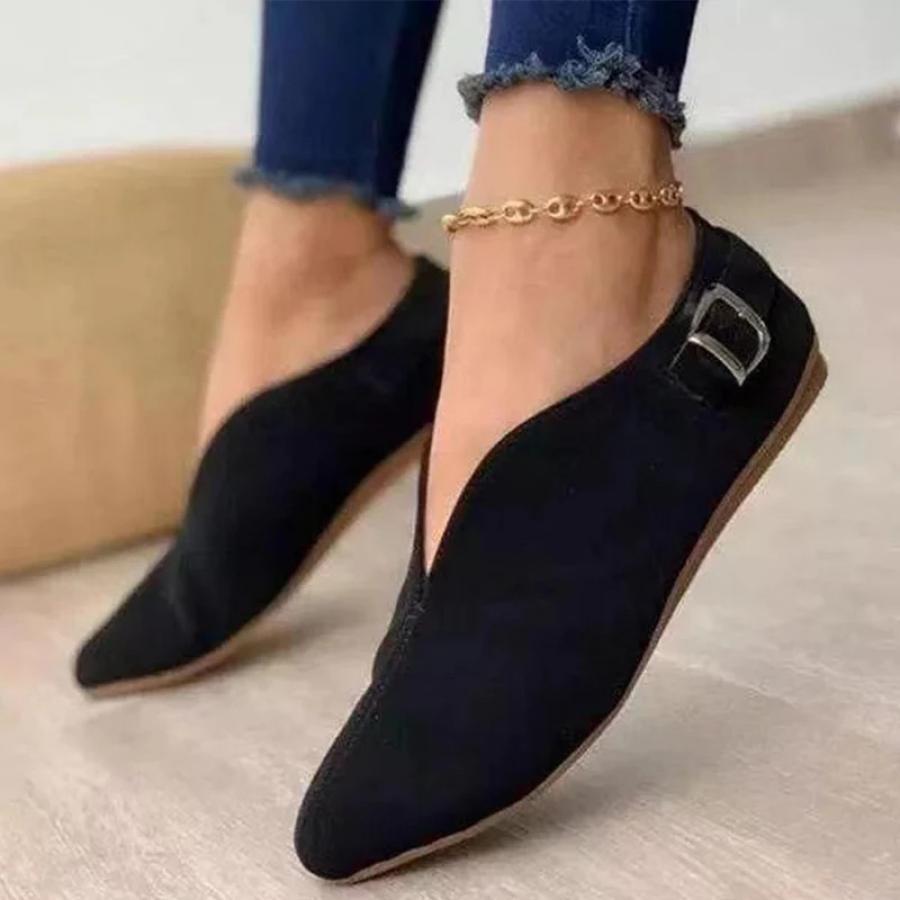 Women's slip-on flat shoes