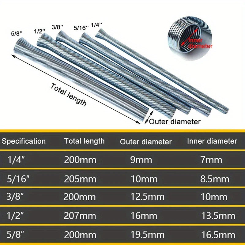 5pcs/set Air Condition Copper Pipe Bender
