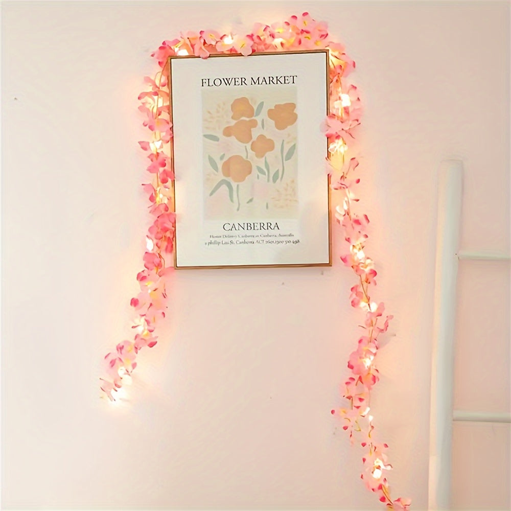 1 Roll, LED Cherry Blossom String Lights