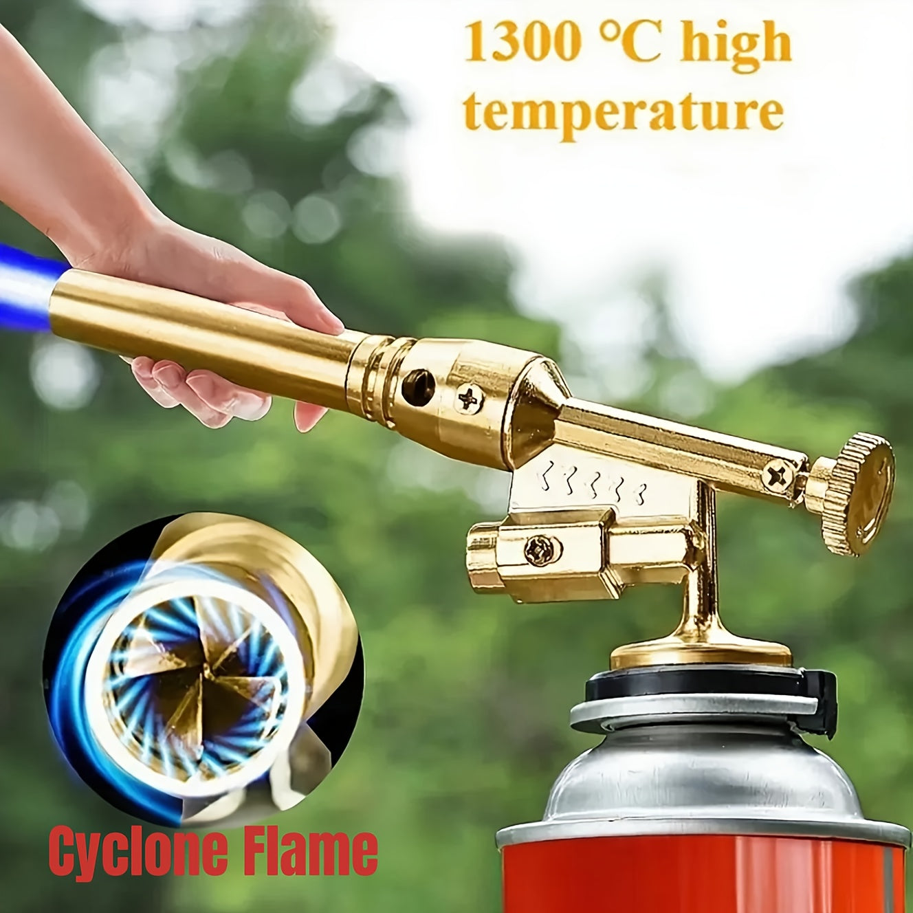 1 x 1300℃ High-Temperature Torch for Metal Welding and Cutting