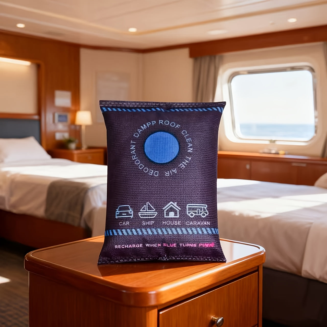 100g Dehumidifier - Manual Operation Moisture Absorber Suitable for Car