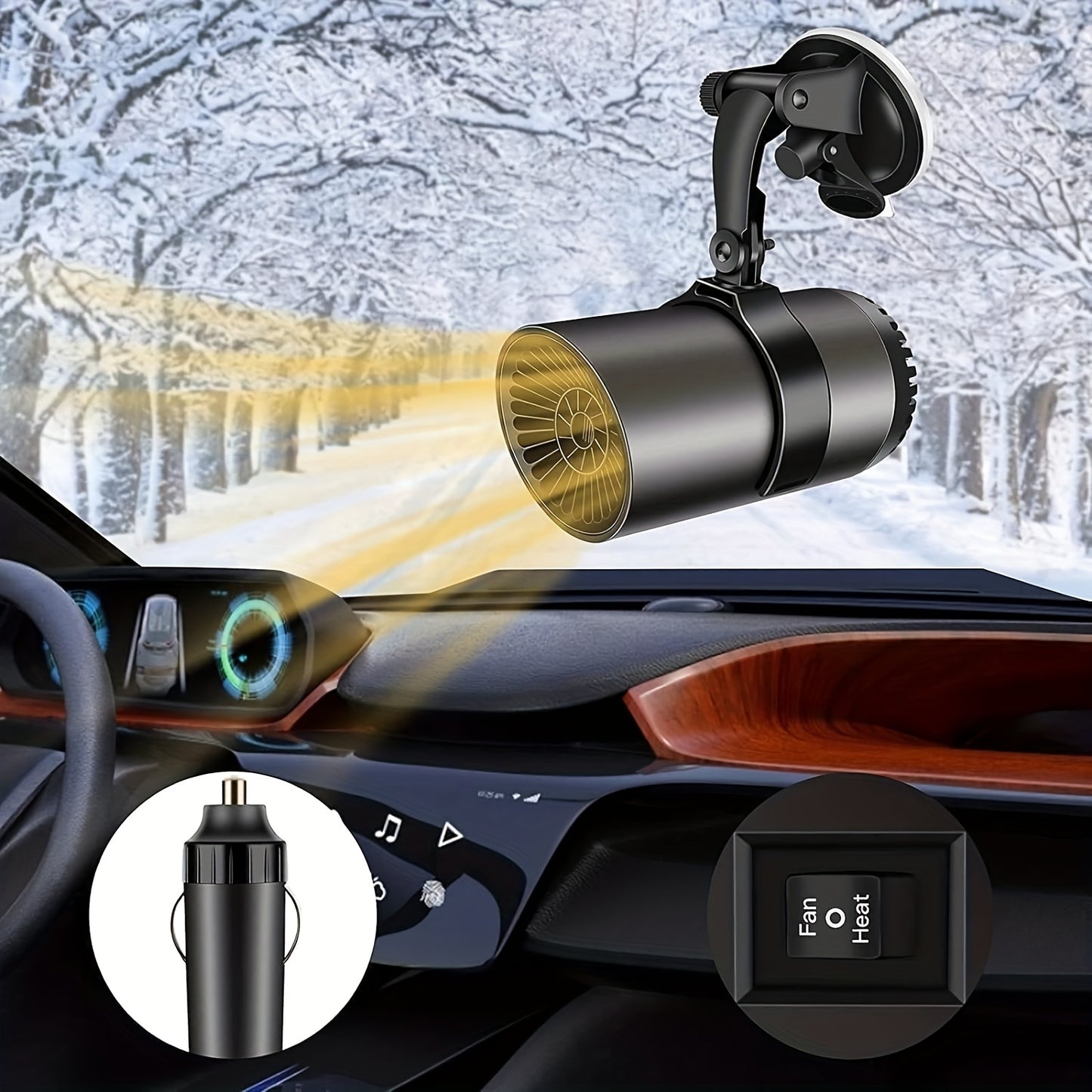 12V Portable Car Heater for RV
