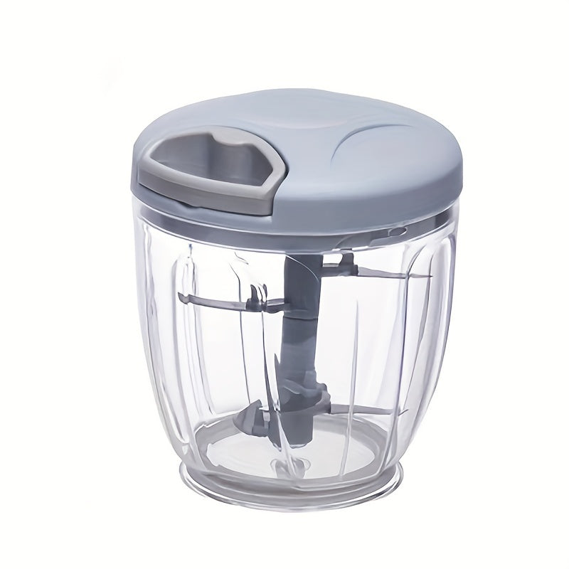 1pc Multifunctional Manual Vegetable Chopper & Garlic Masher