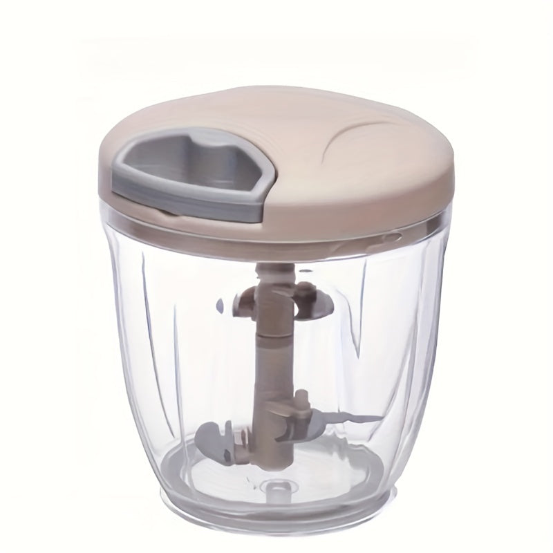 1pc Multifunctional Manual Vegetable Chopper & Garlic Masher