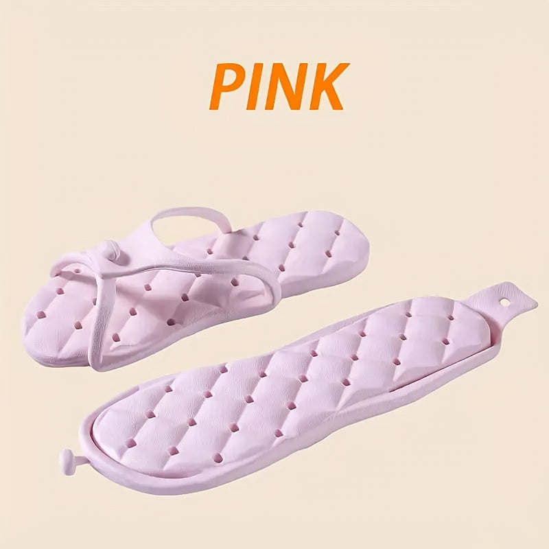 1 Pair  Foldable Travel Slippers