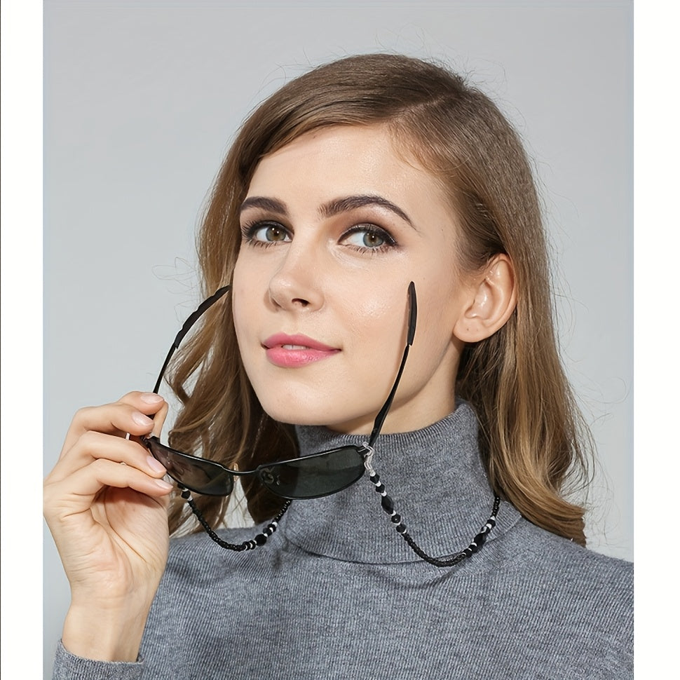 Chic Beaded Glasses Chain - Anti-Slip Fashion Glasses Lanyard