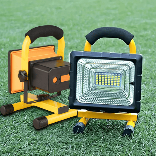 100W Rechargeable LED Floodlight - Portable Outdoor Emergency Lamp