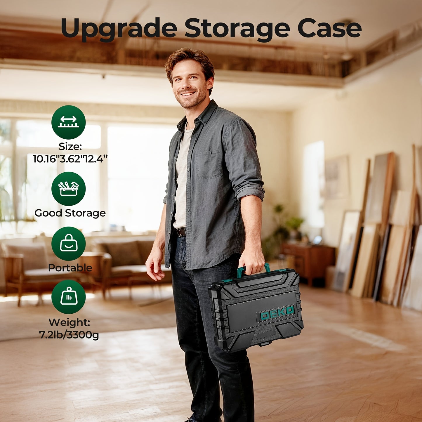 109pcs Household Tool Set