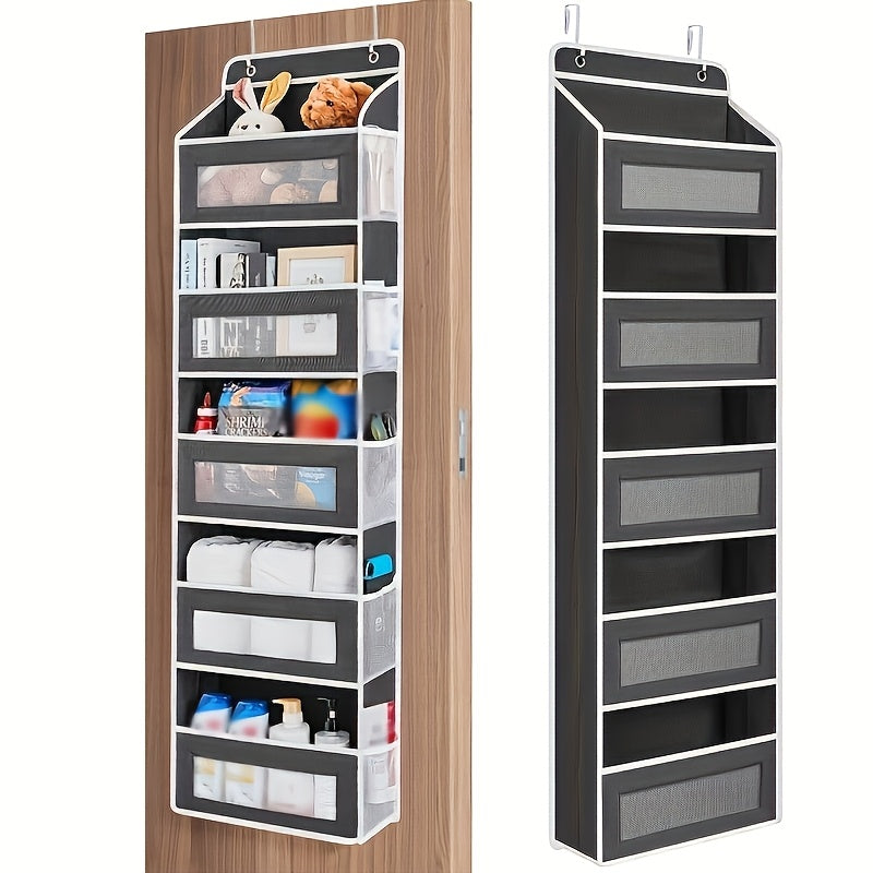 Hanging Door Storage Box with 5 Large Capacity Pockets