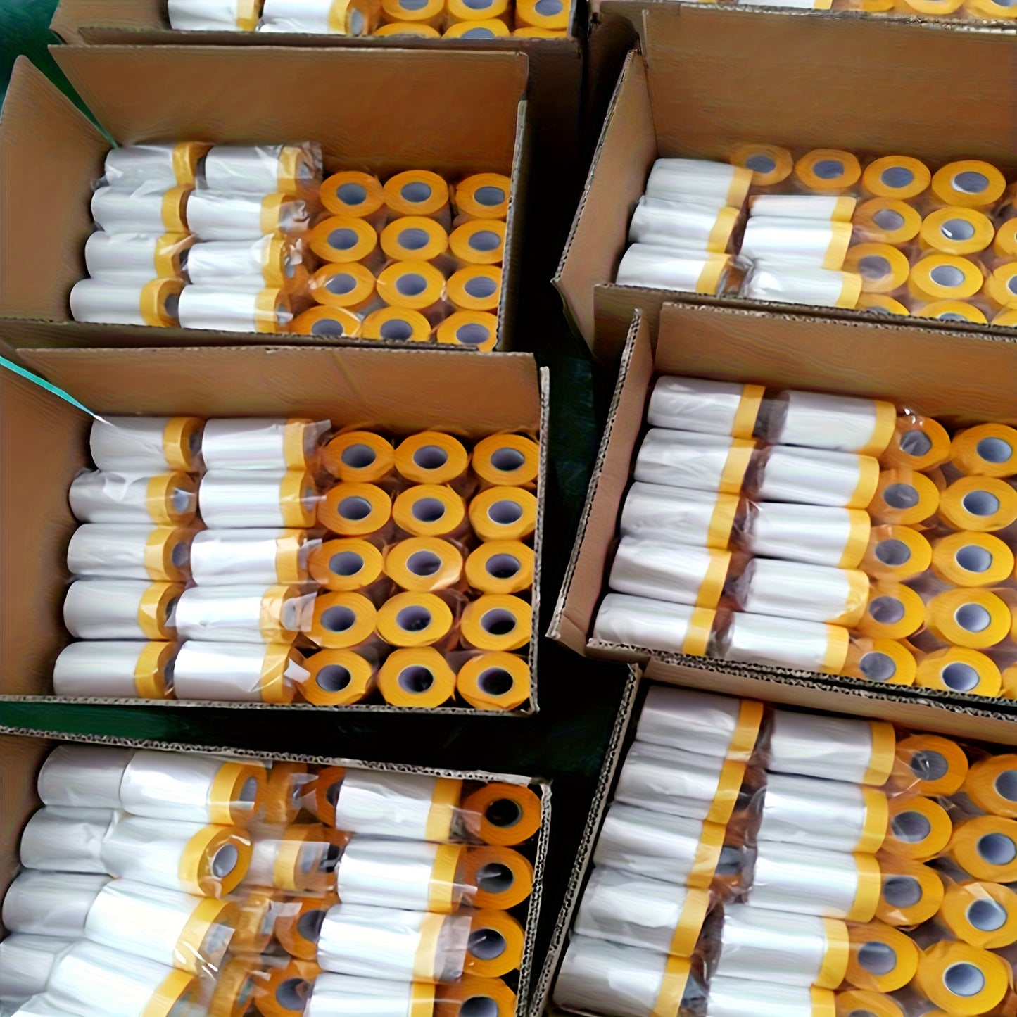 6 rolls of waterproof PVC paint tape