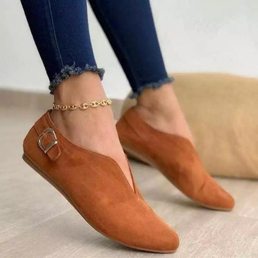 Women's slip-on flat shoes