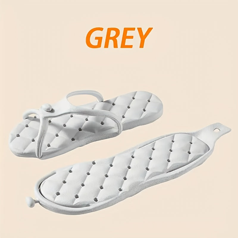 1 Pair  Foldable Travel Slippers