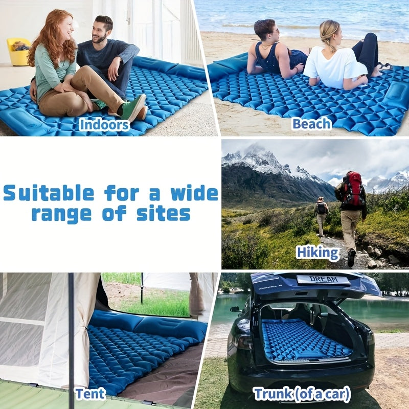1-person Ultra Light Nylon TPU Self Inflating Camping Sleeping Mat