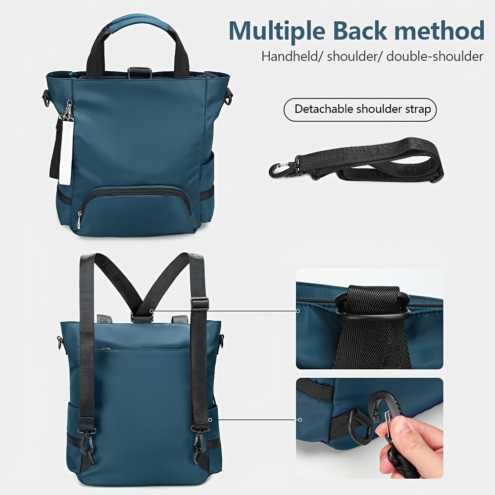 Unisex Backpack, Large Capacity Lightweight Casual Bag