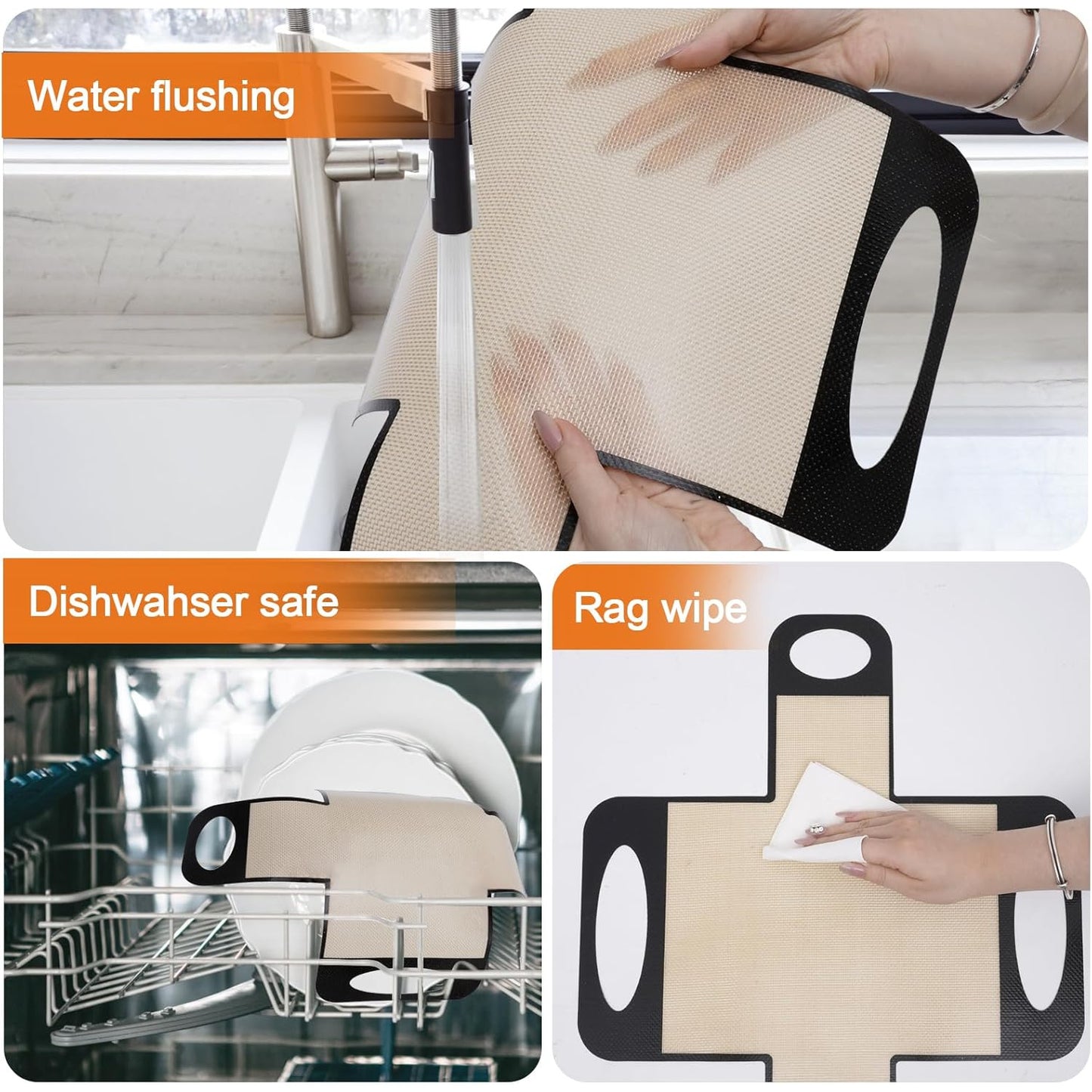 1 reusable silicone bread baking pad