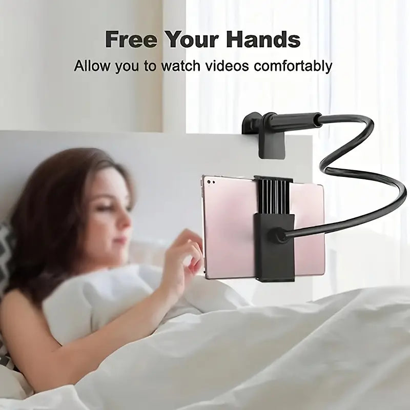 360° Rotating Tablet Computer Phone Holder Spiral Base - Lazy Bed Stand