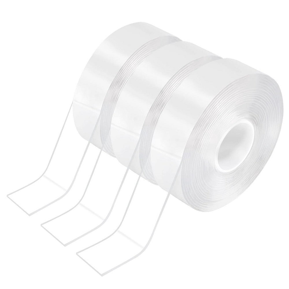 3 rolls nano double-sided tape