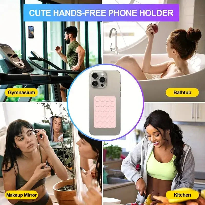 Multifunctional Silicone Suction Phone Holder Mat