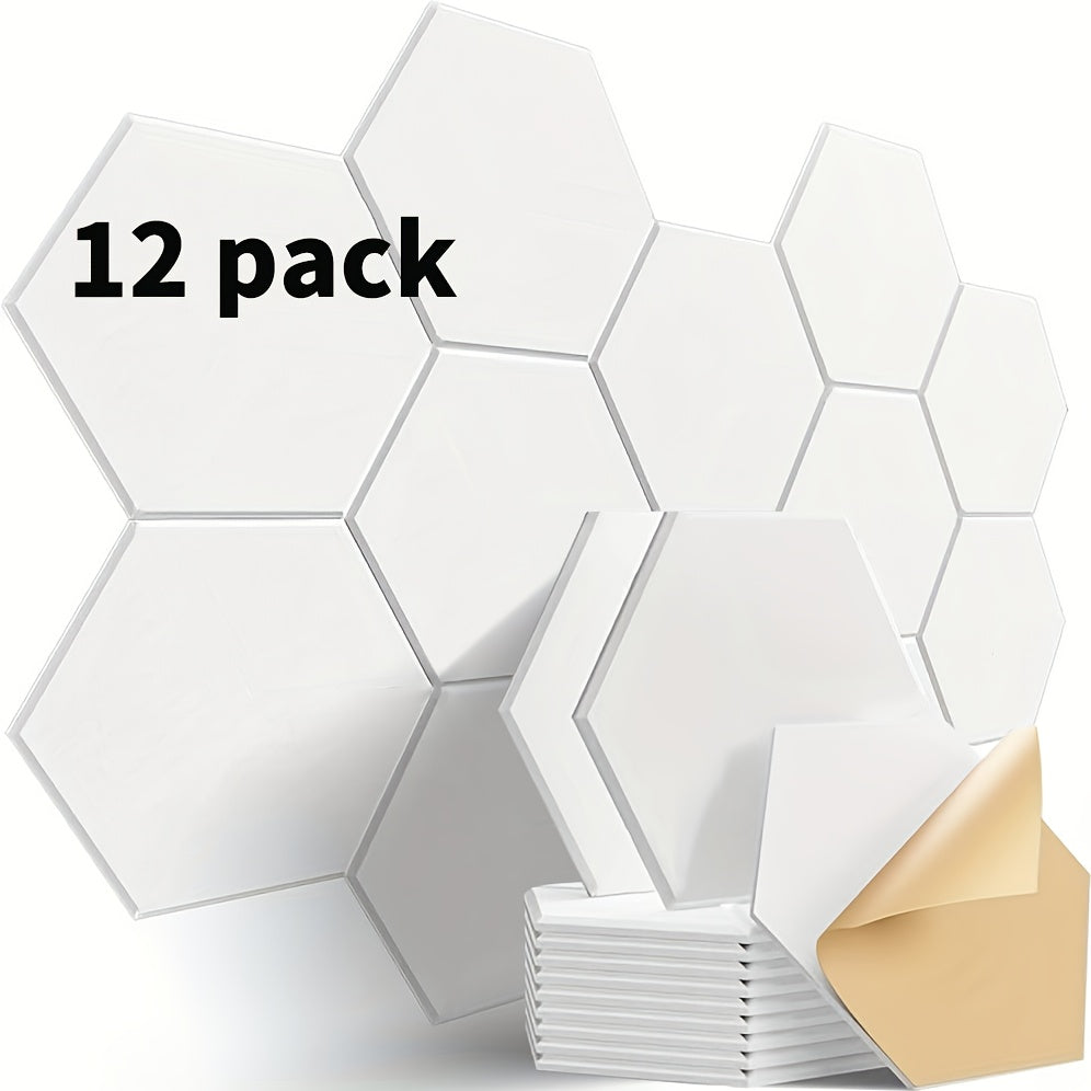 12pcs of Self-Adhesive Soundproof Panels