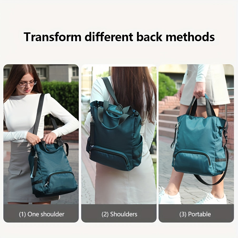 Unisex Backpack, Large Capacity Lightweight Casual Bag