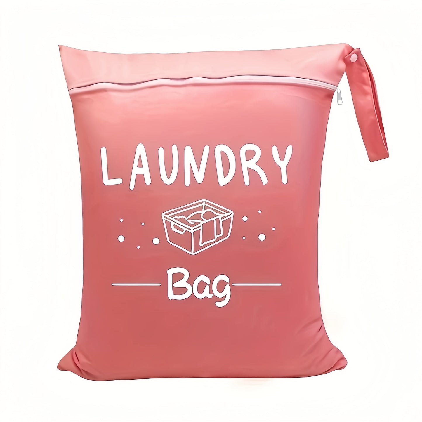 Solid color travel bag, beach storage, dry and wet separation storage bag