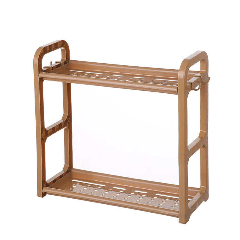 2 Layer Kitchen Organizer Rack Spices Organizer