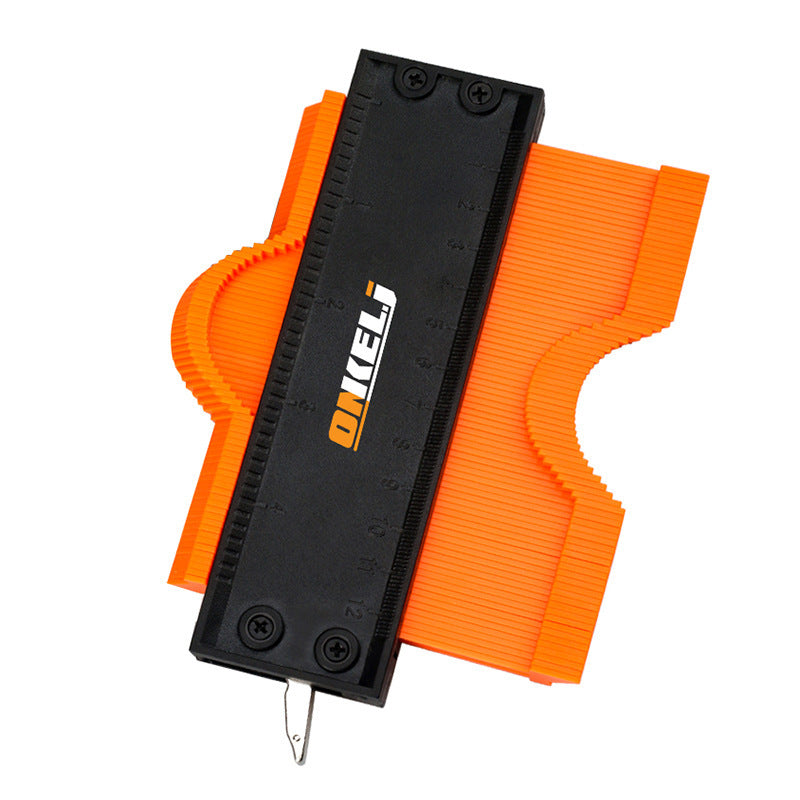 10-inch extended ruler with locking clips for profiling