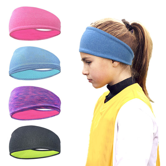 1 pack of double-layered, breathable, sweat-wicking headbands