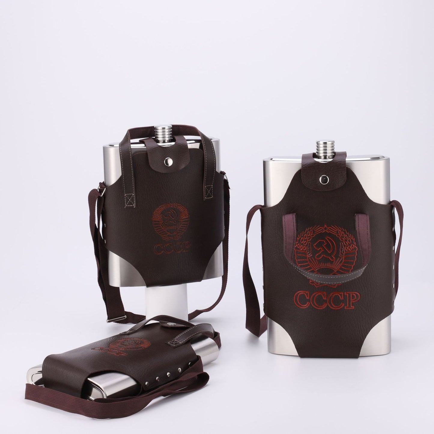 1 Set  New Creative Stainless Steel Flask