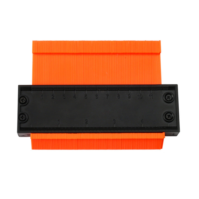 10-inch extended ruler with locking clips for profiling