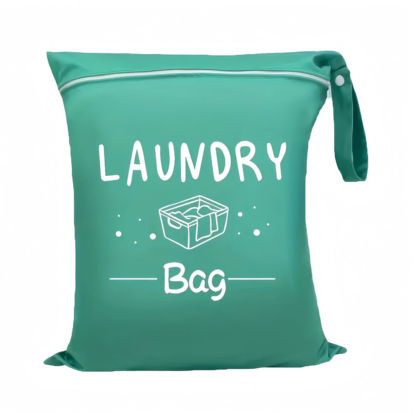 Solid color travel bag, beach storage, dry and wet separation storage bag