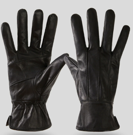Women's Genuine Leather Split-Finger Gloves - Winter Warm Non-Elastic Casual Gloves Suitable