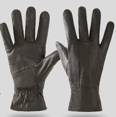 Women's Genuine Leather Split-Finger Gloves - Winter Warm Non-Elastic Casual Gloves Suitable
