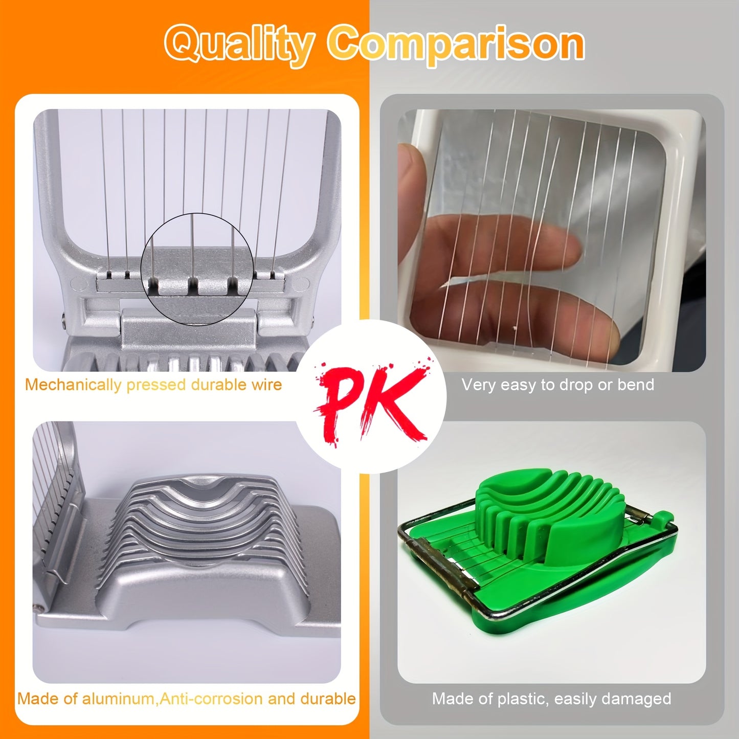 Stainless Steel Egg Slicer