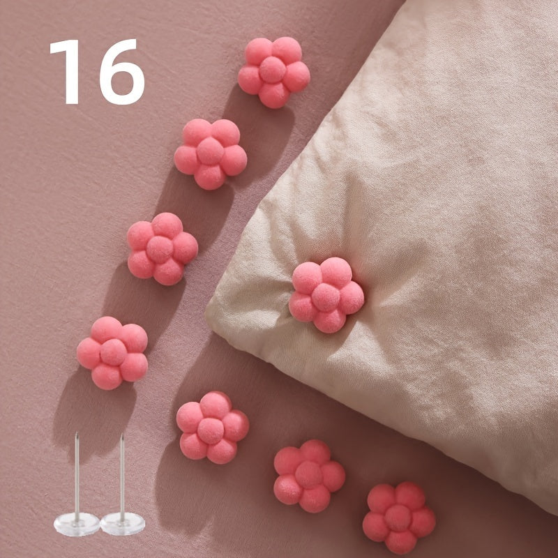 1 Set of 16pcs Reusable Bed Sheet Clips