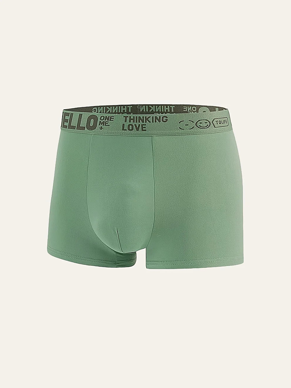 10pcs Fashionable Breathable Men's Flat-Cut Underpants