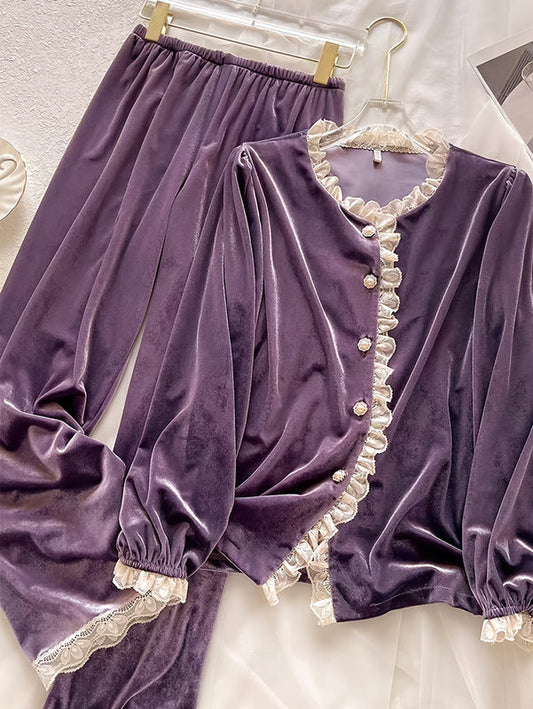 Women'S Elegant Satin Pajama Set