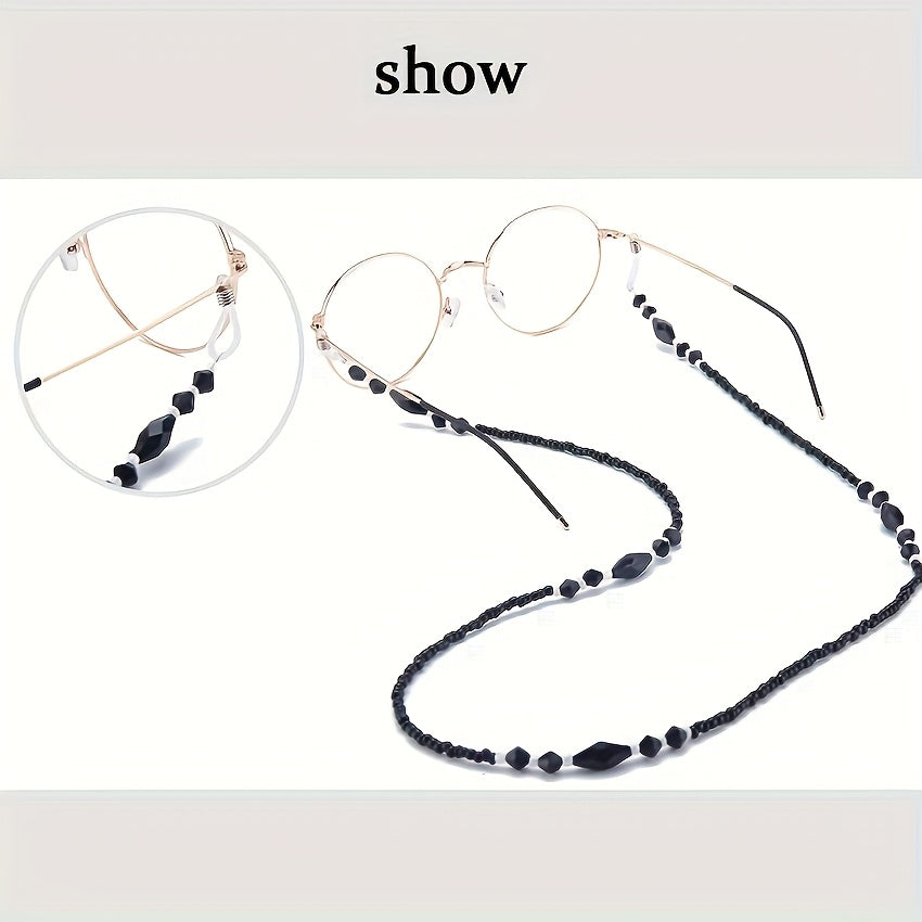Chic Beaded Glasses Chain - Anti-Slip Fashion Glasses Lanyard