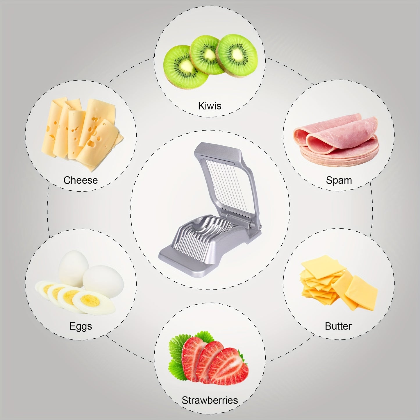 Stainless Steel Egg Slicer