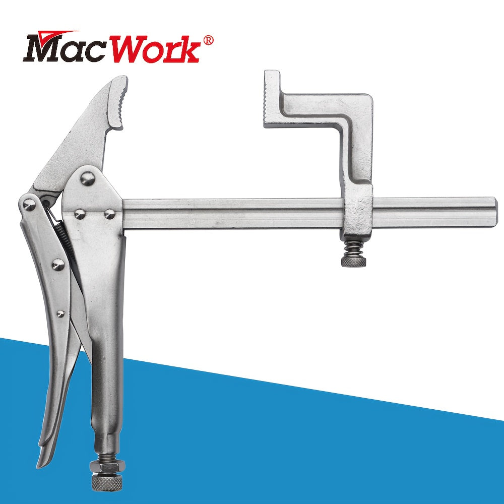 6.96-Inch Heavy-Duty Manual Bar Clamp with Locking Mechanism