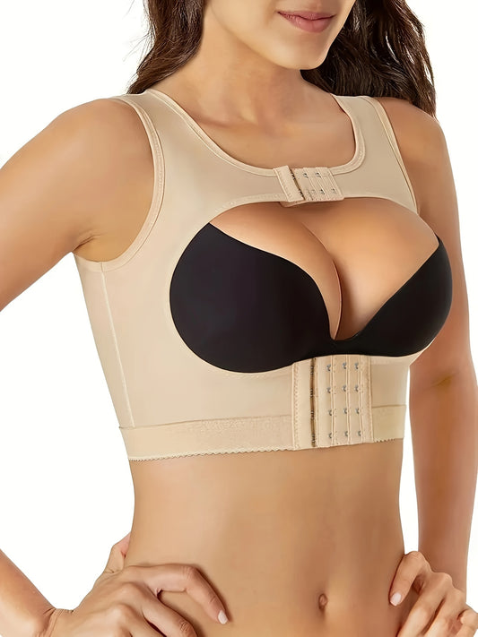 Women'S Front Closure Chest Lifter Shapewear Vest