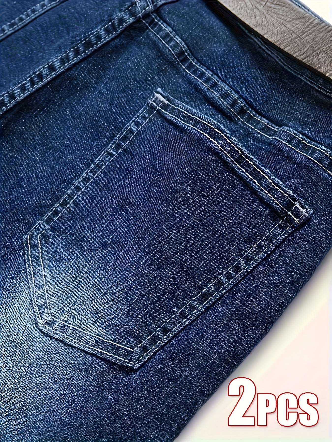 Two-Pack Men's Denim Shorts