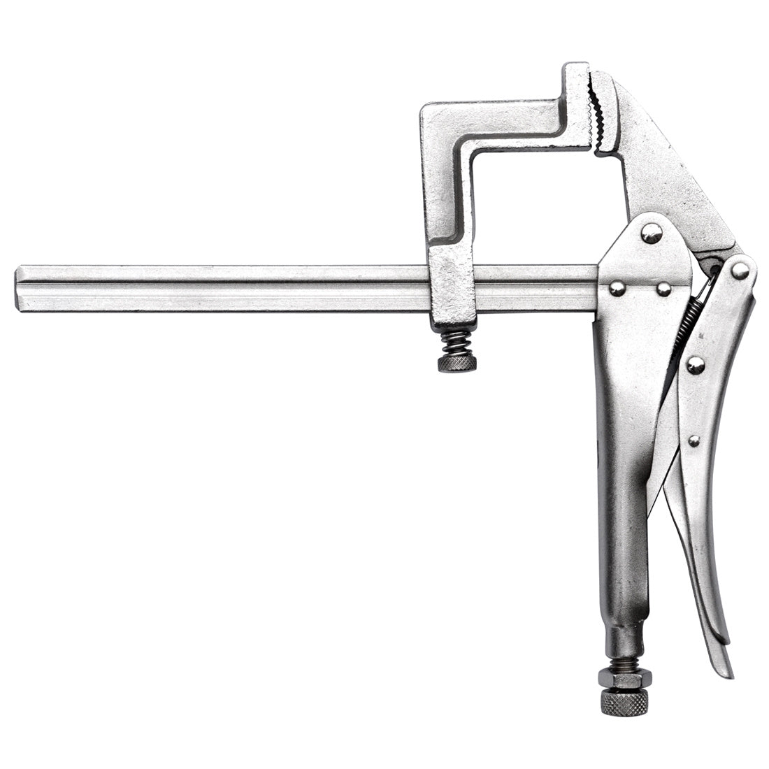 6.96-Inch Heavy-Duty Manual Bar Clamp with Locking Mechanism