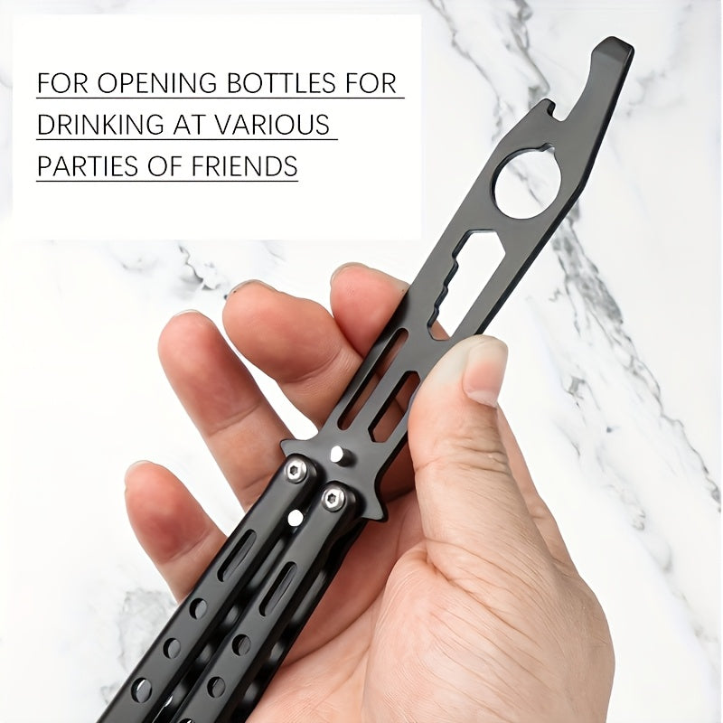 Stainless Steel Butterfly Knife Bottle Opener