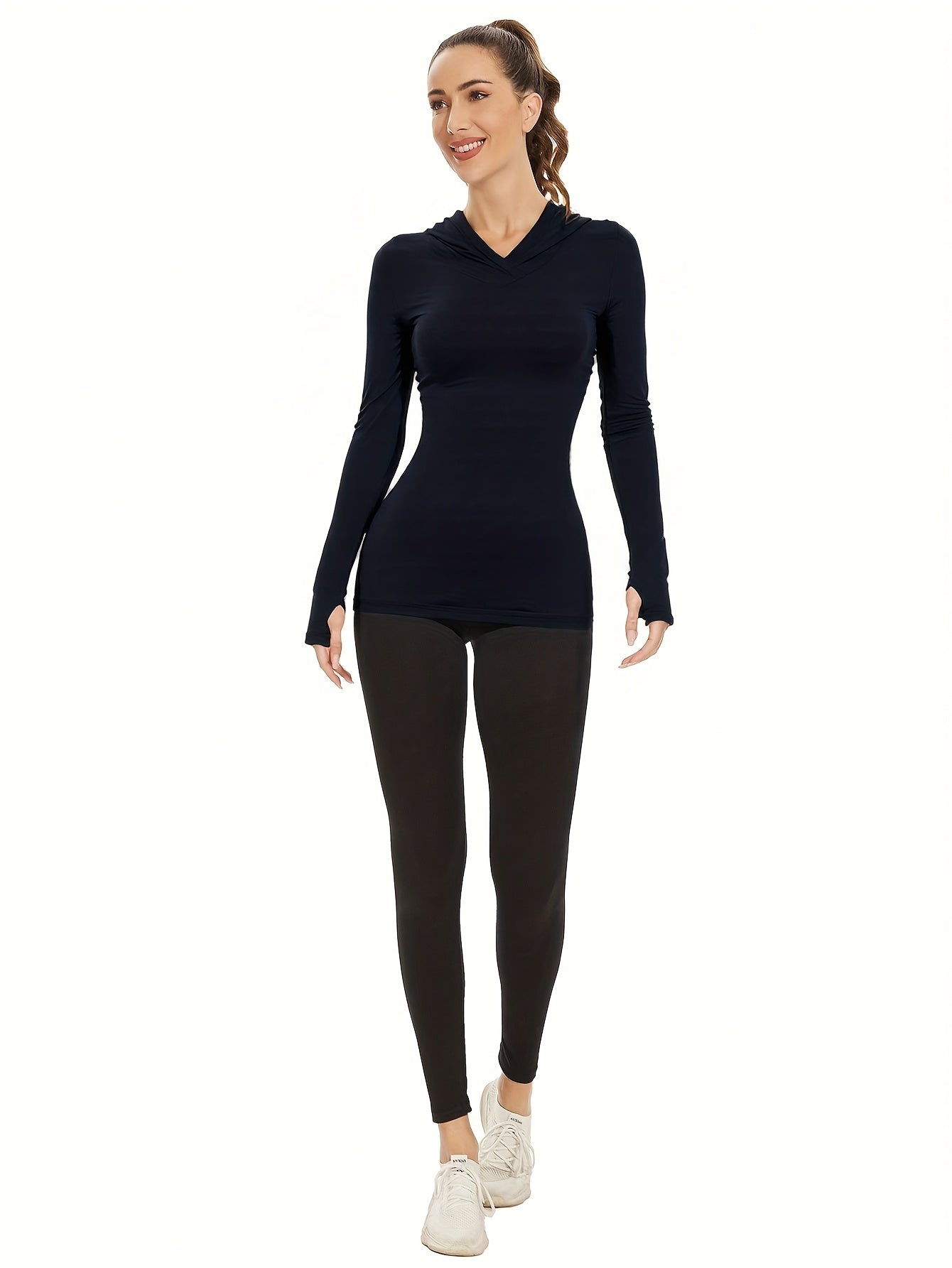 Women's Workout Hoodie - Quick-Dry Yoga Jacket