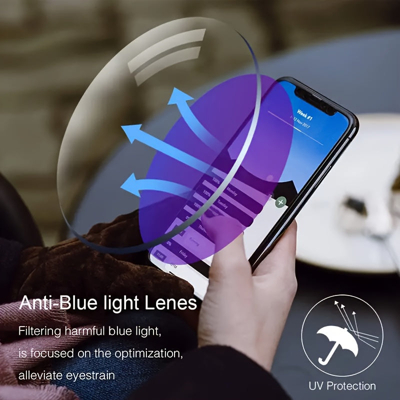 Phone-Attachable Folding Reading Glasses