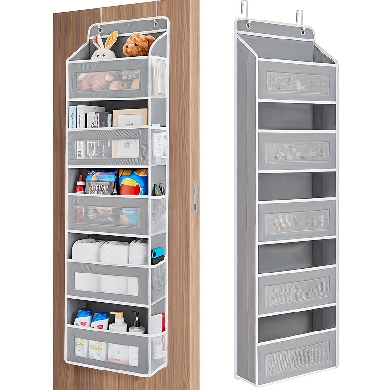 Hanging Door Storage Box with 5 Large Capacity Pockets