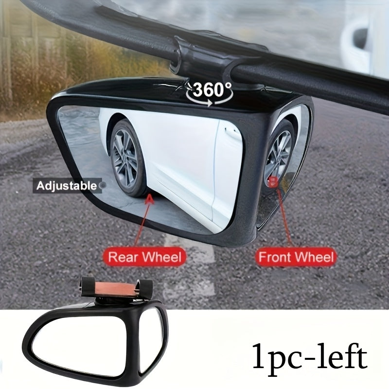 1 Oval Blind Spot Mirrors, Car Rearview Mirror